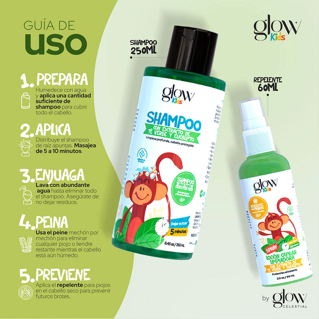 KIT SHAMPOO PARA PIOJOS