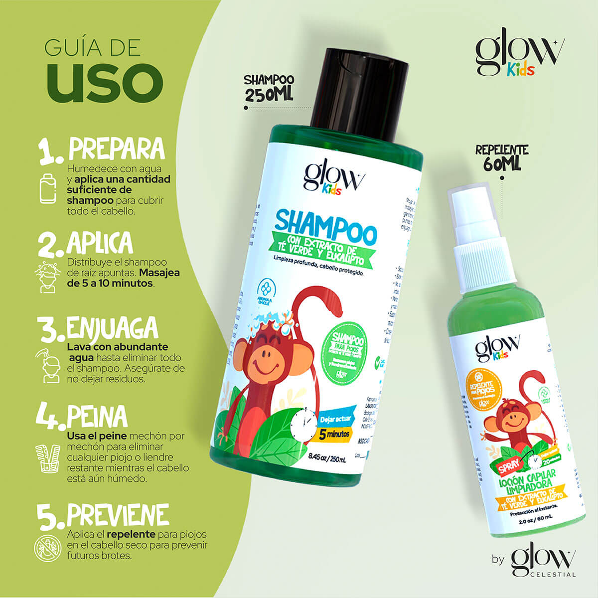KIT SHAMPOO PARA PIOJOS